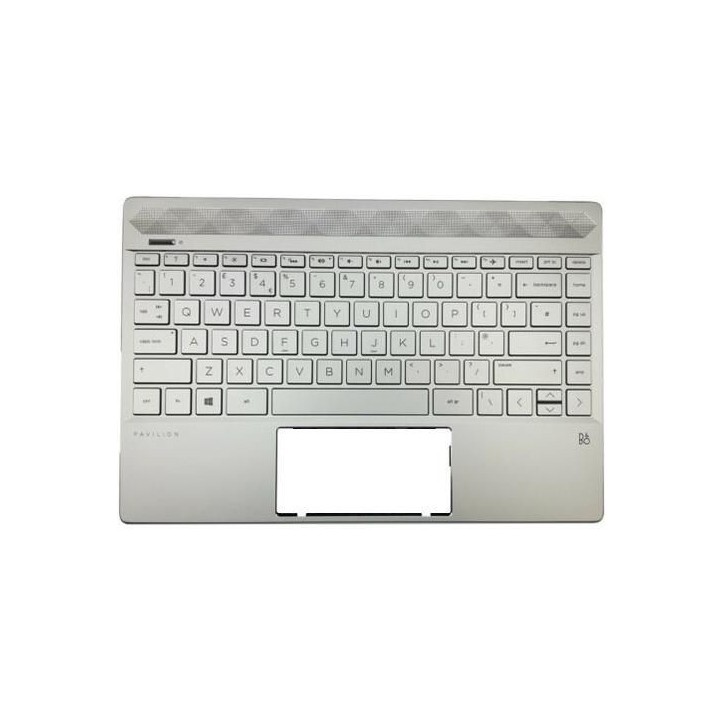 L37857-061 HP Top Case & Tastiera Keyboard Silver