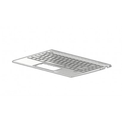 L53415-061 L53415-061 HP Top cover with Tastiera Keyboard natural silver finish HP DSE
