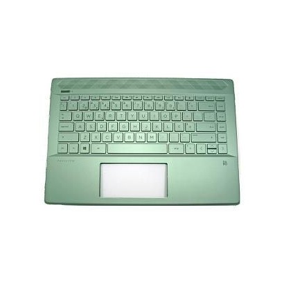 L51756-061 L51756-061 HP Tastiera Keyboard/top cover In luminous green finish equipped with backlight (includes backlight cab...