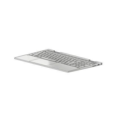 L93226-061 L93226-061 HP Tastiera Keyboard/top cover with backlight in natural silver ?nish for use only on computer models w...