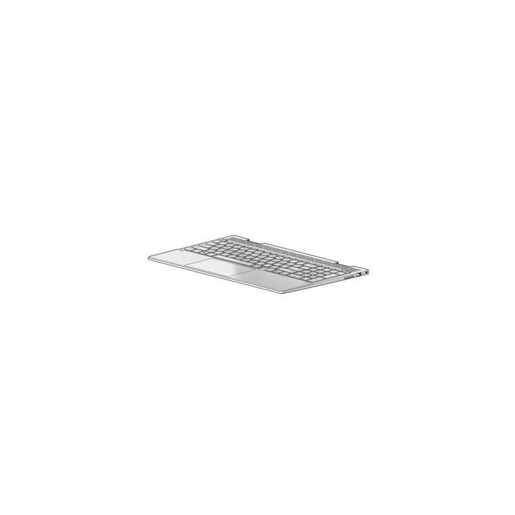L93226-061 HP Tastiera Keyboard/top cover with backlight in natural silver ?nish for use only on computer models with a graphics