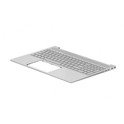 N95995-061 N95995-061 HP Top cover with integrated Tastiera Keyboard for HP Pavilion 16 inch Laptop natural silver finish sof...