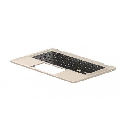 M47700-061 M47700-061 HP Top cover with integrated Tastiera Keyboard designed for specific HP laptop models blue color finish.