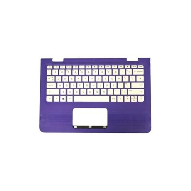 913931-061 HP Top Case & Tastiera Keyboard Purple