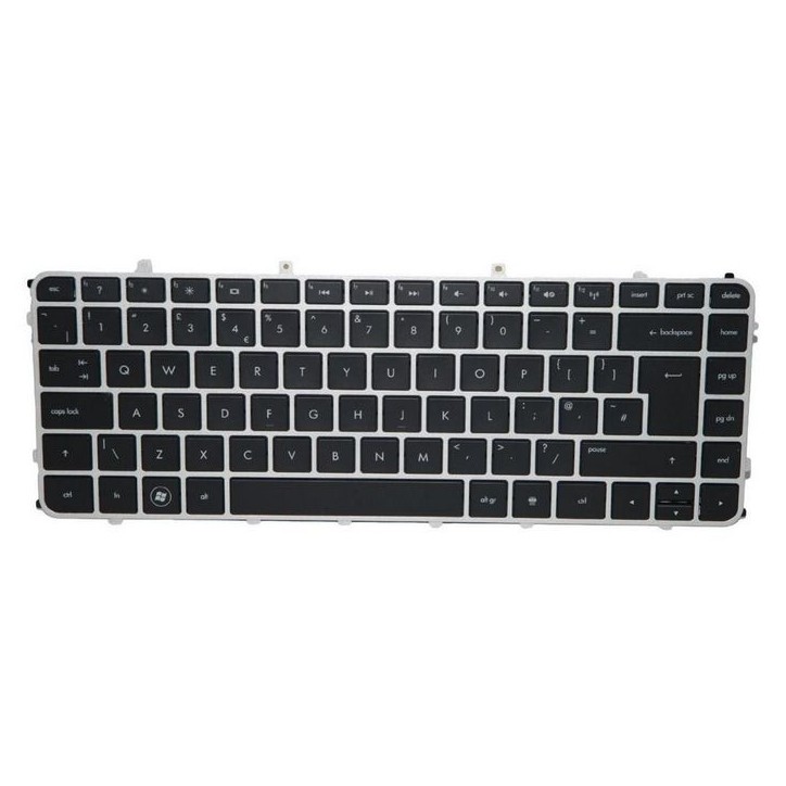 693827-061 HP Tastiera Keyboard (Italy) Black/Silver