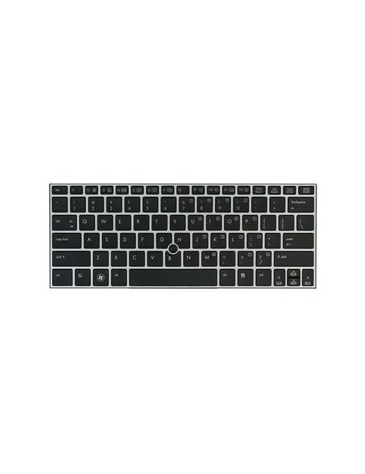 705613-061 705613-061 HP Tastiera Keyboard with pointing stick for use on computer models equipped with the Windows 8 Standar...