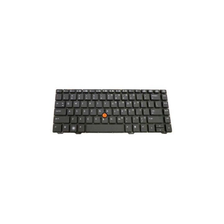 702649-061 HP Tastiera Keyboard with pointing stick for use on HP EliteBook 8470w Mobile Workstation computer models equipped wi