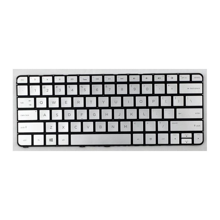 801508-061 HP Tastiera Keyboard (Italy) Silver