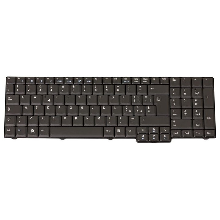 KB.INT00.644 Acer Tastiera Keyboard (Italian) Black