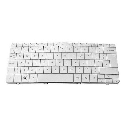 517930-061 HP Standard full-size 12.1-inch Tastiera Keyboard assembly (Moonlight White) - UV...