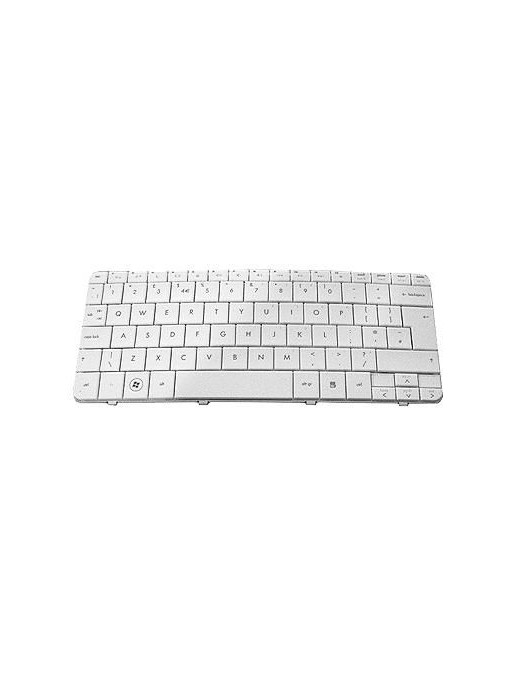 517930-061 HP Standard full-size 12.1-inch Tastiera Keyboard assembly (Moonlight White) - UV painted with interface cable (Italy