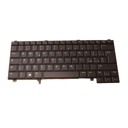 7P3XP 7P3XP Dell EMEA Only Tastiera Keyboard Italian 84 Keys Backlit Black Darfon Electronics Corp 07P3XP
