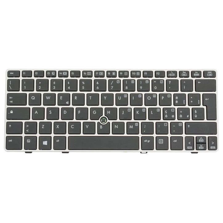 701979-061 HP Tastiera Keyboard with pointing stick for use only on computer models equipped with the Windows 8 operating system