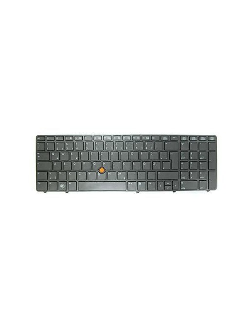 703149-061 HP Tastiera Keyboard with backlight numeric keypad and pointing stick for use only on computer models equipped with t