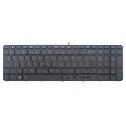 841145-061 HP Tastiera Keyboard (Italy) Black