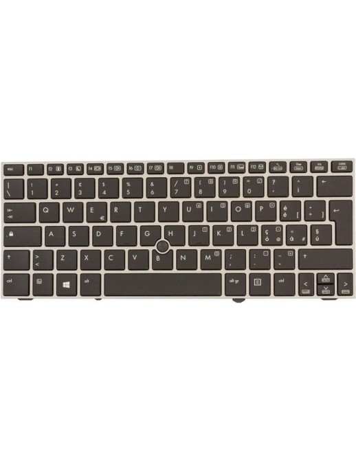 705614-061 HP Tastiera Keyboard with backlight and pointing stick for use on computer models equipped with the Windows 8 Standar