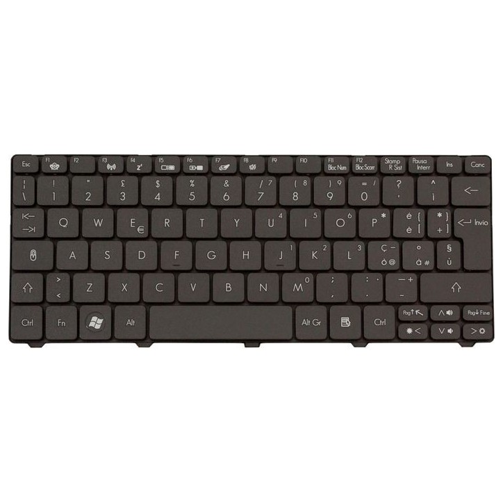 KB.I100G.072 Acer Tastiera Keyboard (Italian) Black