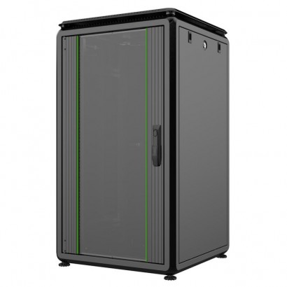 RDL20U66BL Lanview by Logon 19'' 20U Rack Cabinet 600 x 600mm Data Line RDL20U66BL