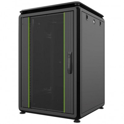 RDL16U66BL RDL16U66BL Lanview by Logon 19'' 16U Rack Cabinet 600 x 600mm Data Line RDL16U66BL