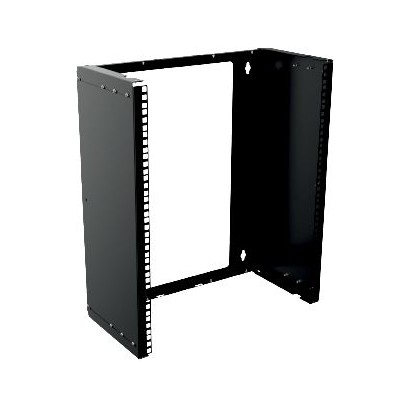 RAR225BL RAR225BL Lanview by Logon 19'' 13U Adjustable Depth Open Frame Rack Wall Mount RAR225BL