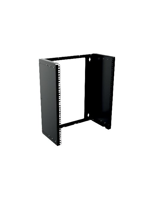 RAR225BL RAR225BL Lanview by Logon 19'' 13U Adjustable Depth Open Frame Rack Wall Mount RAR225BL