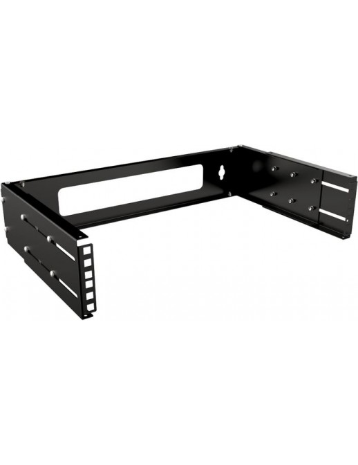 RAR200BL RAR200BL Lanview by Logon 19'' 2U Adjustable Depth Open Frame Rack Wall Mount RAR200BL