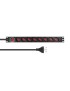 LVR-2MIT-SW-IT8 LVR-2MIT-SW-IT8 Lanview 19'' rack mount power strip, 2m, 13A with 8 x Schuko/italian type socket