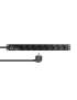 LVR-3MSCH-SPD-SCH8 LVR-3MSCH-SPD-SCH8 Lanview 19'' rack mount power strip, 3m, 16A with 8 x Schuko F outlets