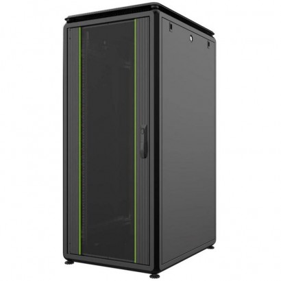 RDL26U88BL Lanview by Logon 19'' 26U Rack Cabinet 800 x 800mm Data Line RDL26U88BL