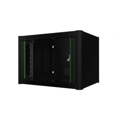 RWM06U45BL Lanview by Logon 19'' Rack Cabinet 6U 60 x 45 Wallmount RWM06U45BL