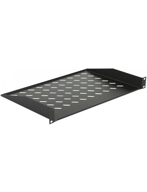 RAS203BL Lanview by Logon 1U 19" D300mm RACK MOUNT SHELF BLACK RAS203BL