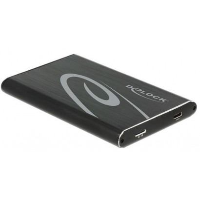 42586 42586 Delock 2.5 External Enclosure SATA HDD SuperSpeed USB 10 Gbps USB-C (USB 3.1 Gen 2)