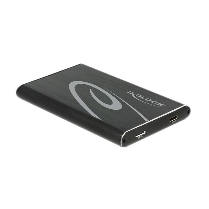 42586 Delock 2.5 External Enclosure SATA HDD  SuperSpeed USB 10 Gbps USB-C (USB 3.1 Gen 2)