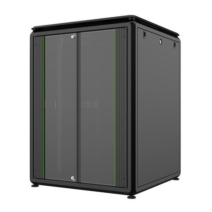 RDL20U88BL Lanview by Logon 19'' 20U Rack Cabinet 800 x 800mm Data Line RDL20U88BL