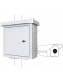 RCCTV001 RCCTV001 Lanview by Logon Mini Radius Pole Mounted CCTV Cabinet For 4 cameras RCCTV001