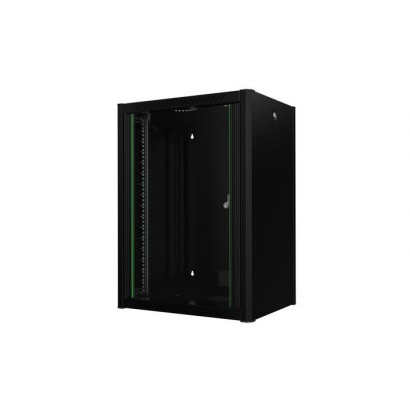 RWP16U45BL Lanview by Logon 19'' Rack Cabinet 16U 60 x 45 Wallmount Pro RWP16U45BL