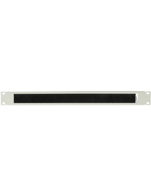 RAO200WH Lanview by Logon 1U 19" SIMPLE TYPE, BRUSHED CABLE ORGANIZER PANEL RAO200WH