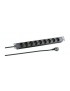 CABINETACC23 CABINETACC23 MicroConnect 8-way Outlet strip, 19" 3meter 1U