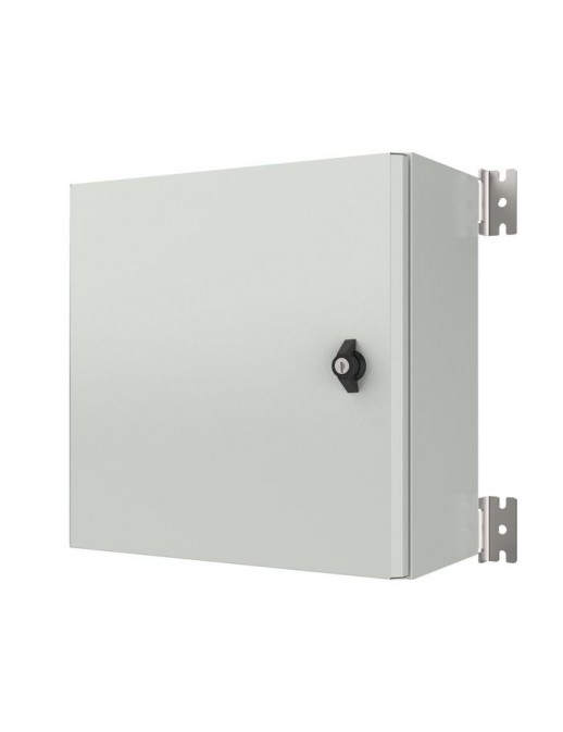 RWM-IP65404020W Lanview IP65 Wall-Box with mounting plate W:400 x H:400 x D:200mm - White RWM-IP65404020W