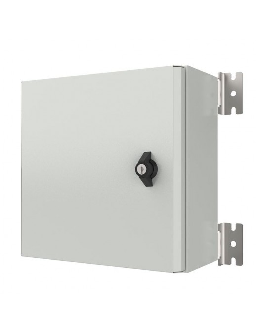 RWM-IP65303015W Lanview IP65 Wall-Box with mounting plate W:300 x H:300 x D:150mm - White RWM-IP65303015W