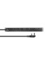 LVR-3MUK-SPD-UK8 LVR-3MUK-SPD-UK8 Lanview UK Rack mount power strip, 3m, 13A with 8 x UK socketsfits 19 inch racks.