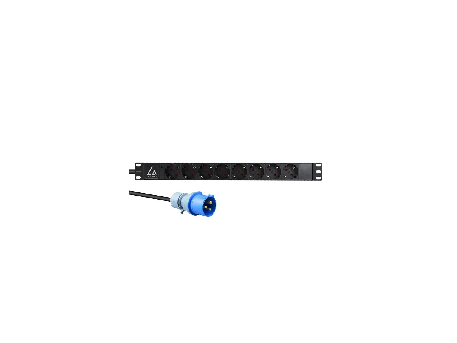LVR-3MIEC-LIC-SCH8 LVR-3MIEC-LIC-SCH8 Lanview 19'' rack mount power strip, 3m, 16A with 8 x Schuko type F socket LVR-3MIEC-LIC-SCH8 LVR-3MIEC-LIC-SCH8 Lanview 19'' rack mount power strip, 3m, 16A with 8 x Schuko type F socket