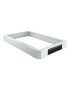 RAP100WH RAP100WH Lanview by Logon W600 D600 H100mm PLINTH MODULE WHITE RAP100WH