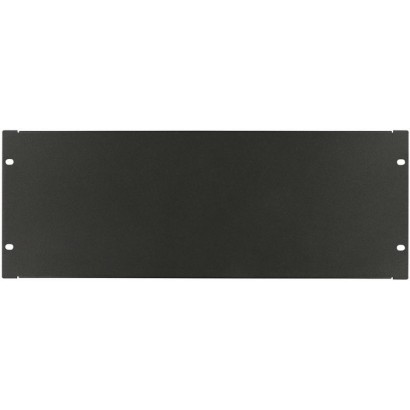 RAB115BL Lanview by Logon 4U 19" SCREW TYPE BLANK PANEL BLACK RAB115BL