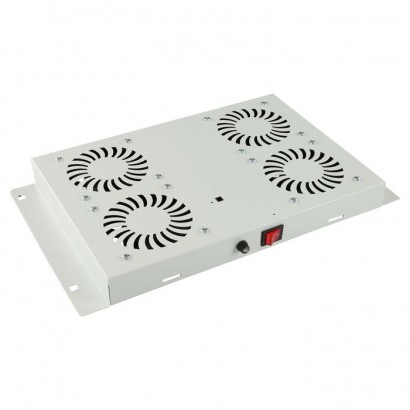 RAF120WH-UK RAF120WH-UK Lanview by Logon 4 FANS, ANALOG THERMOSTAT CONTROLLED FAN MODULE WHITE UK Plug RAF120WH