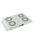 RAF120WH-UK RAF120WH-UK Lanview by Logon 4 FANS, ANALOG THERMOSTAT CONTROLLED FAN MODULE WHITE UK Plug RAF120WH