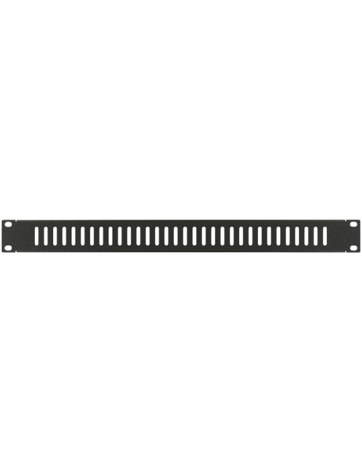 RAB200BL Lanview by Logon 1U 19" SCREW TYPE, VENTED BLANK PANEL BLACK RAB200BL