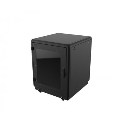 RDLAK16U758BL Lanview by Logon 19'' 16U Rack Cabinet 750 x 800mm Soundproof RDLAK16U758BL