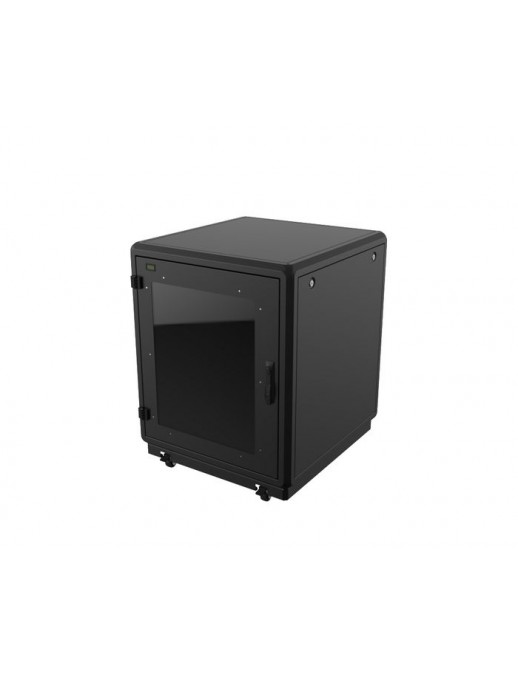 RDLAK16U758BL Lanview by Logon 19'' 16U Rack Cabinet 750 x 800mm Soundproof RDLAK16U758BL