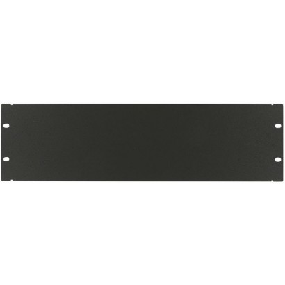 RAB110BL Lanview by Logon 3U 19" SCREW TYPE BLANK PANEL BLACK RAB110BL